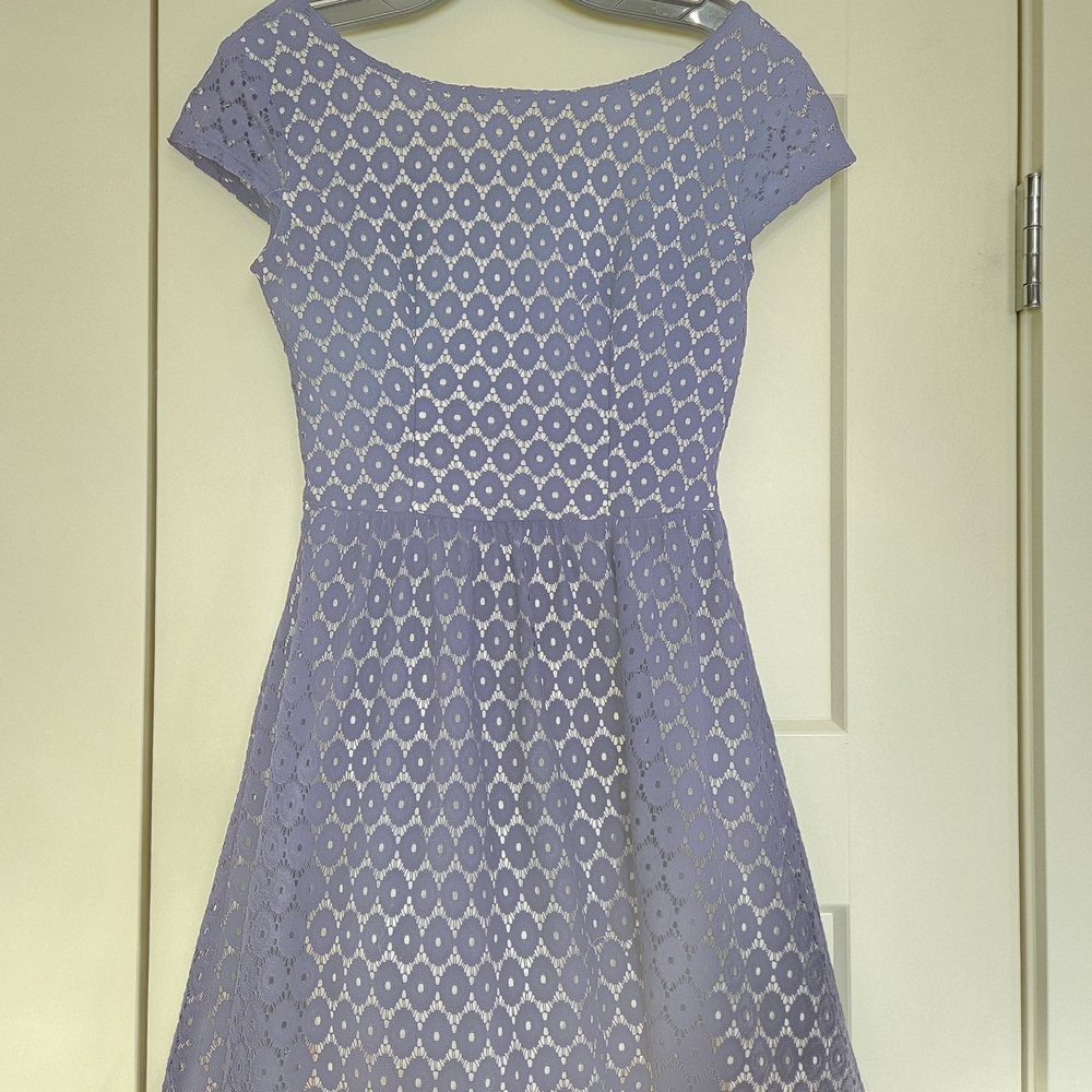 Purple Lace Dress